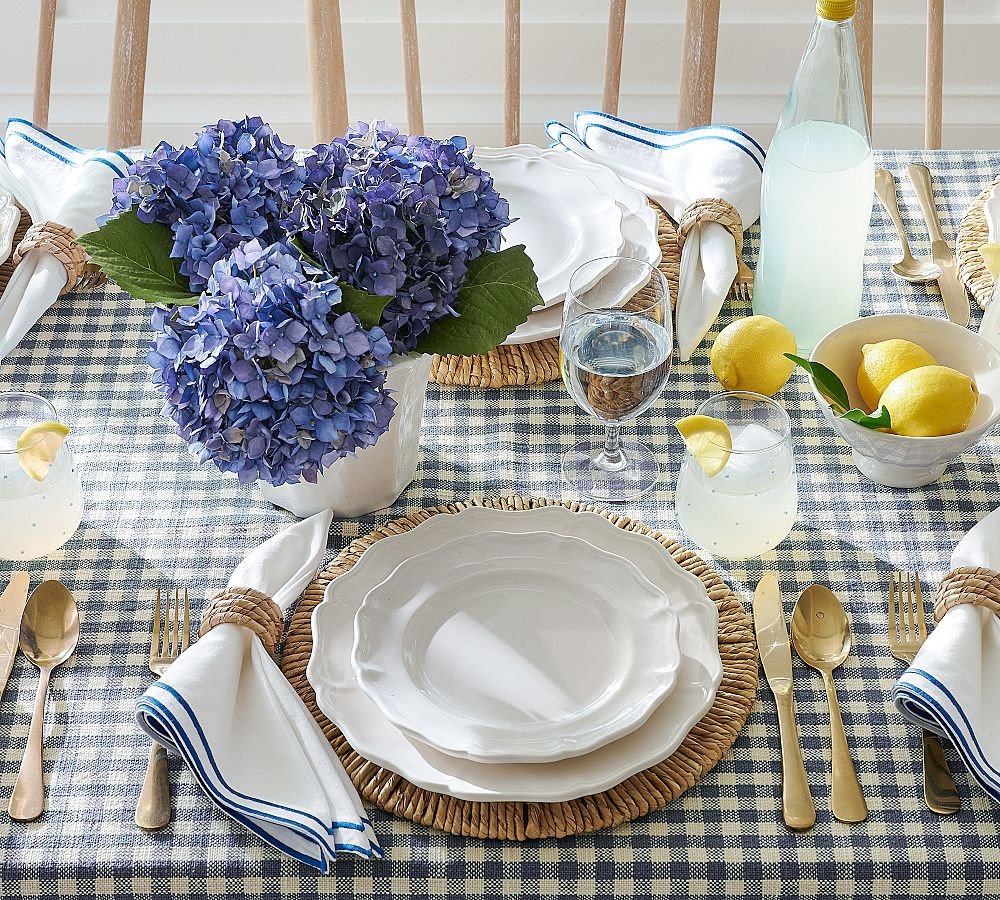 Faux Deep Blue Hydrangea Bundle | Pottery Barn (US)