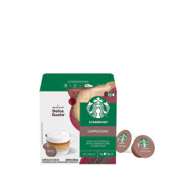 Starbucks® Cappuccino by NESCAFÉ® Dolce Gusto® - 10 Cápsulas | Starbucks at Home (BR)
