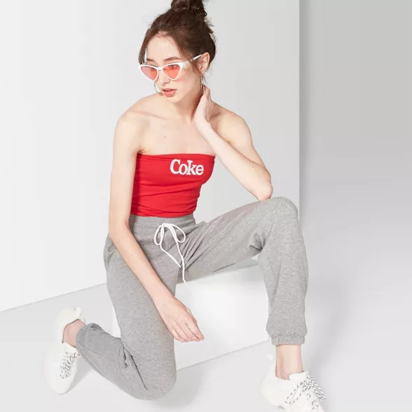 Women's High-Rise Vintage Jogger Sweatpants - Wild Fable™ | Target