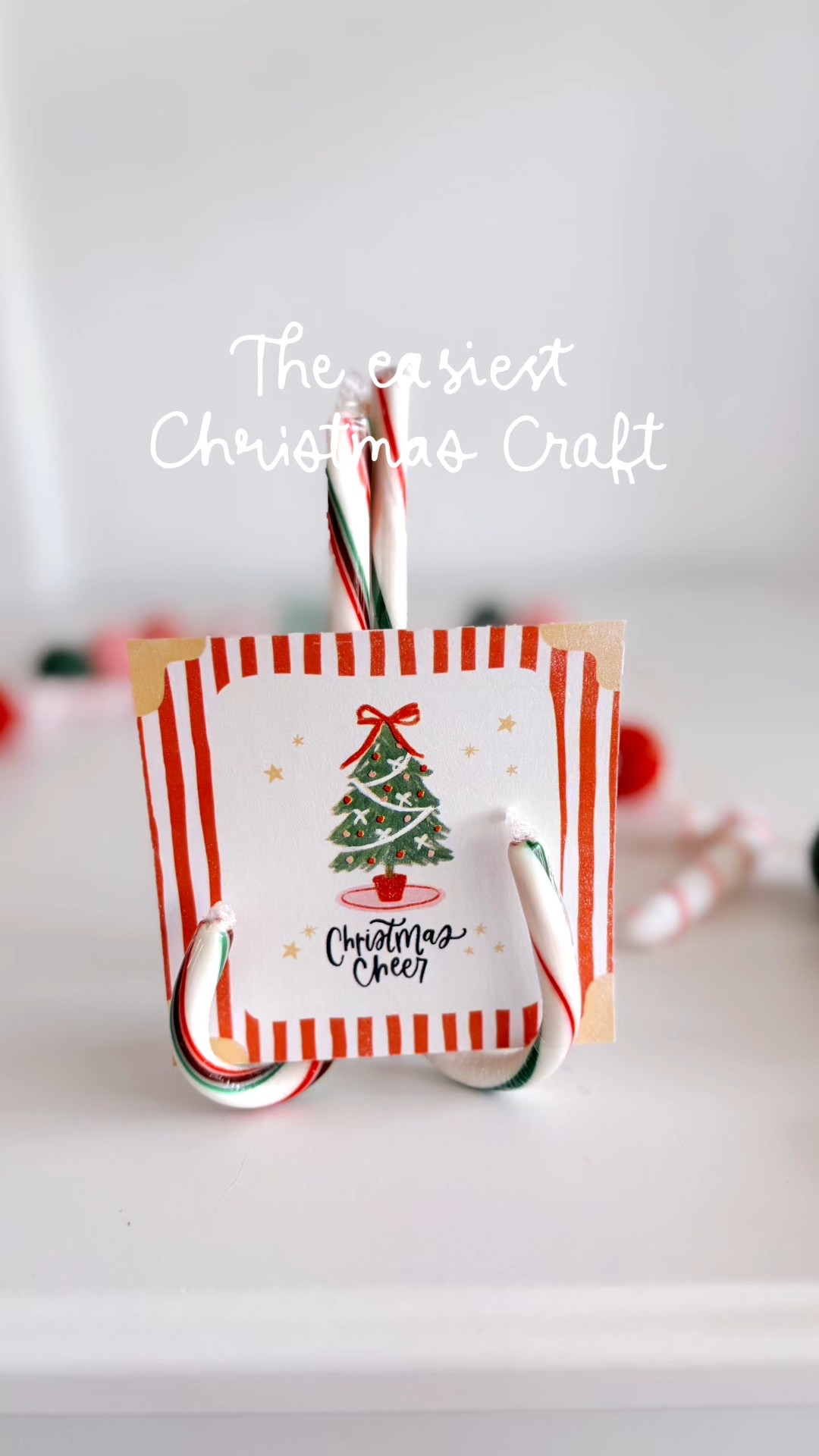 The easiest way to add a little charm everywhere with these candy cane stands! Use them as name plate holders, place art or photos around your home, and spruce up any spot in 2 minutes or less! Just glue three candy canes together and you’re ready to level up your hosting! 

#LTKHome #LTKSeasonal #LTKHoliday