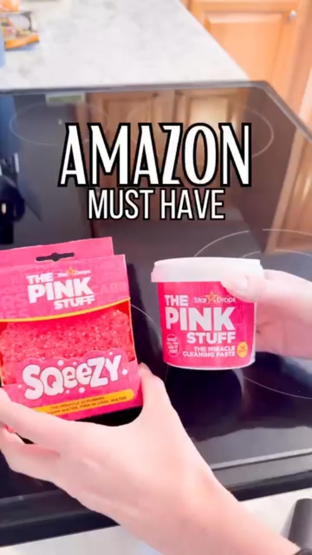 The ultimate Cleaning Hack you NEED to try! 🙌🏻

Watch as I tackle tough grease and stains on my stove using The Pink Stuff—and the results are SO satisfying!🩷

This miracle cleaning paste works on stovetops, sinks, grills, shoes, tile grout, and more! 👟

Deep cleaning has never been easier. 

#LTKfoodie #LTKHome #LTKmomlife