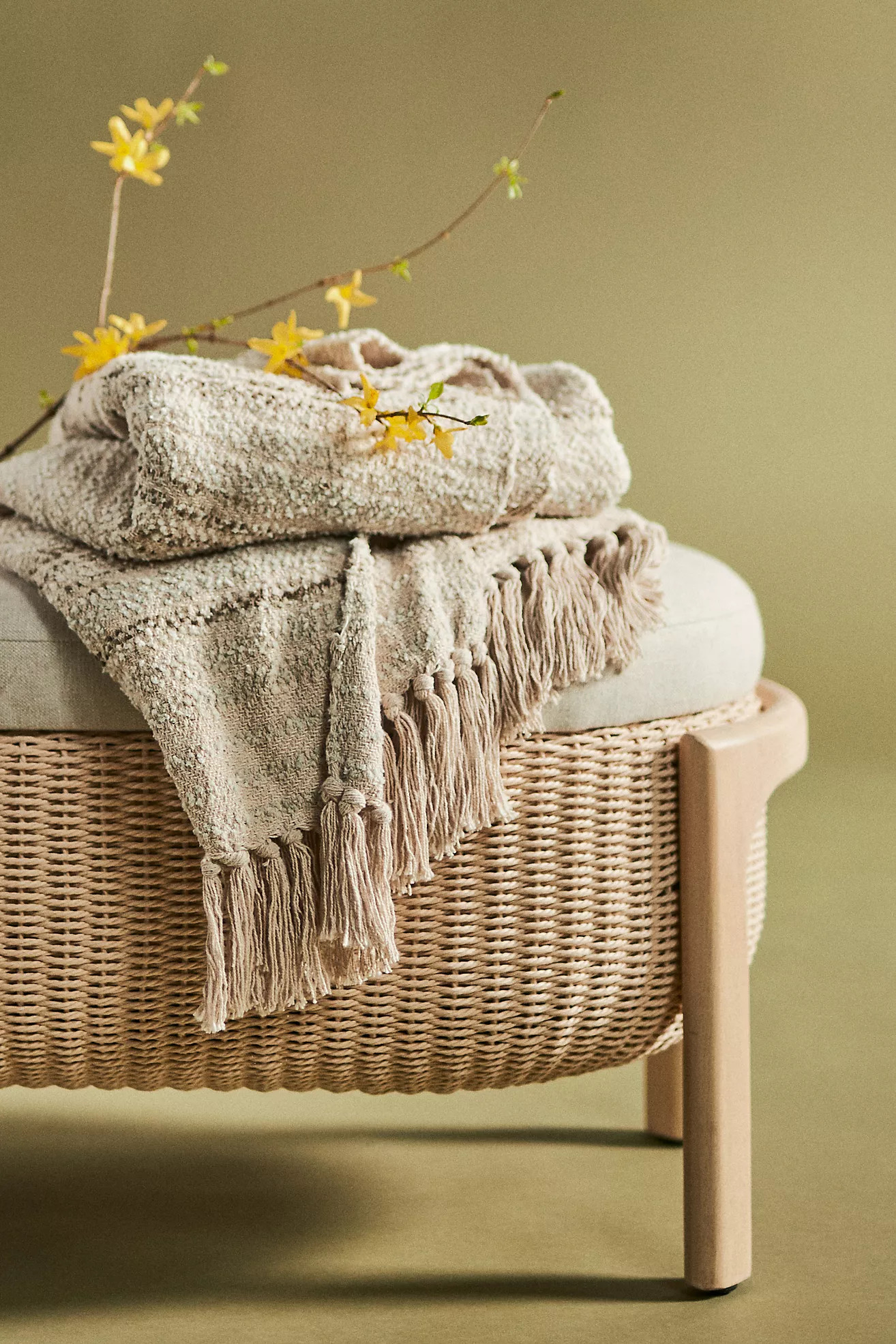 Studioilse Woven Throw Blanket | Anthropologie (US)