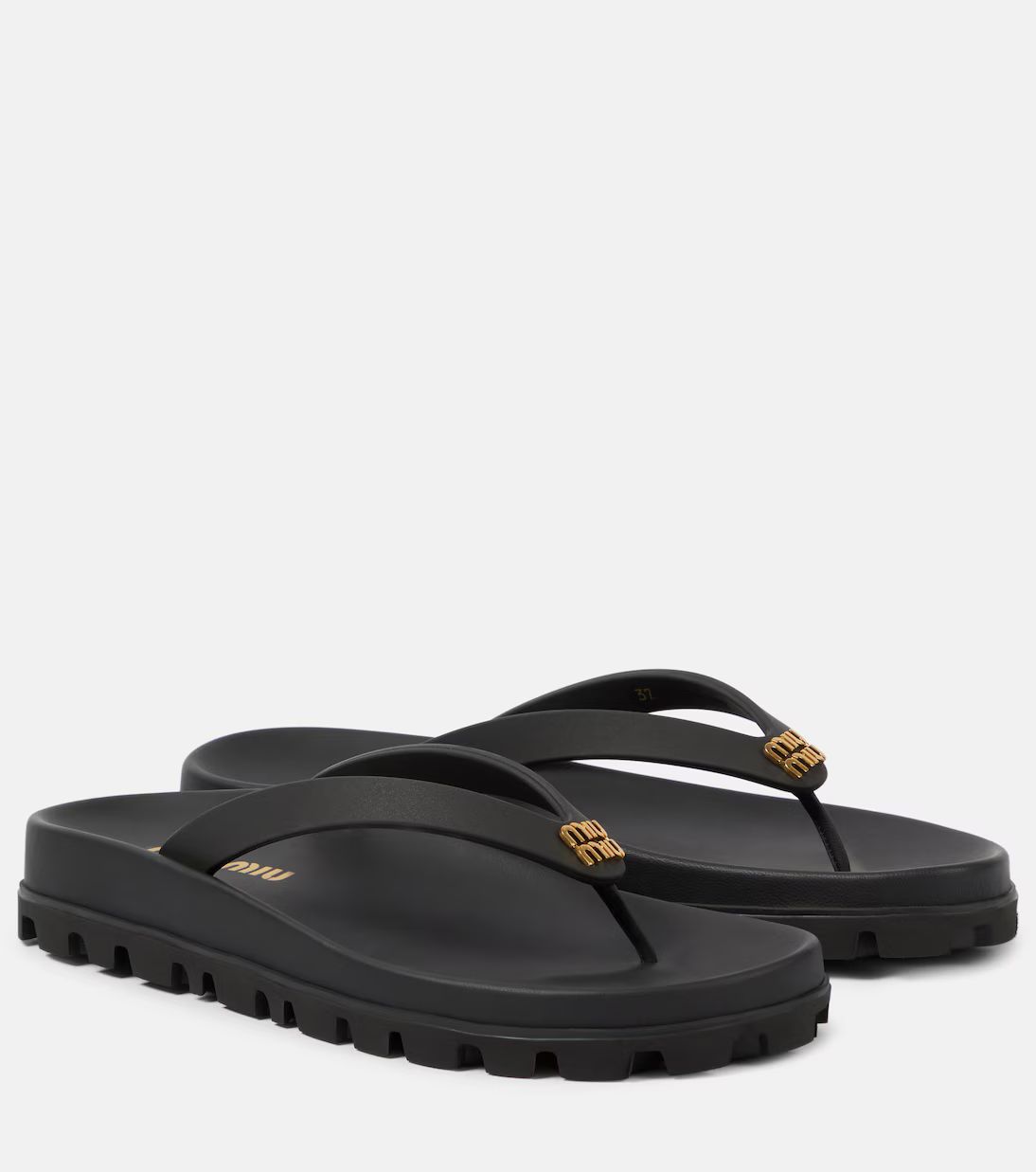 Logo thong sandals | Mytheresa (UK)