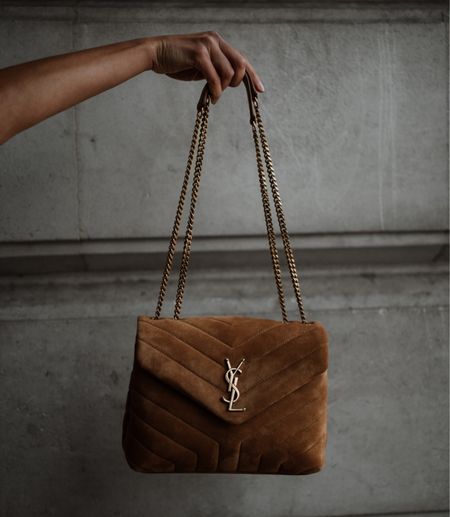 Cinnamon Suede YSL LouLou bag in size small. The gold hardware really sets this bag off, it’s perfect for fall 🍂 #yslbag #yslloulou #ysl #saintlaurent #designerbag #autumnoutfit

#LTKstyletip #LTKSeasonal #LTKeurope