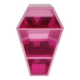 16" Pink Disco Coffin Tabletop Shelf by Ashland® | Michaels | Michaels Stores