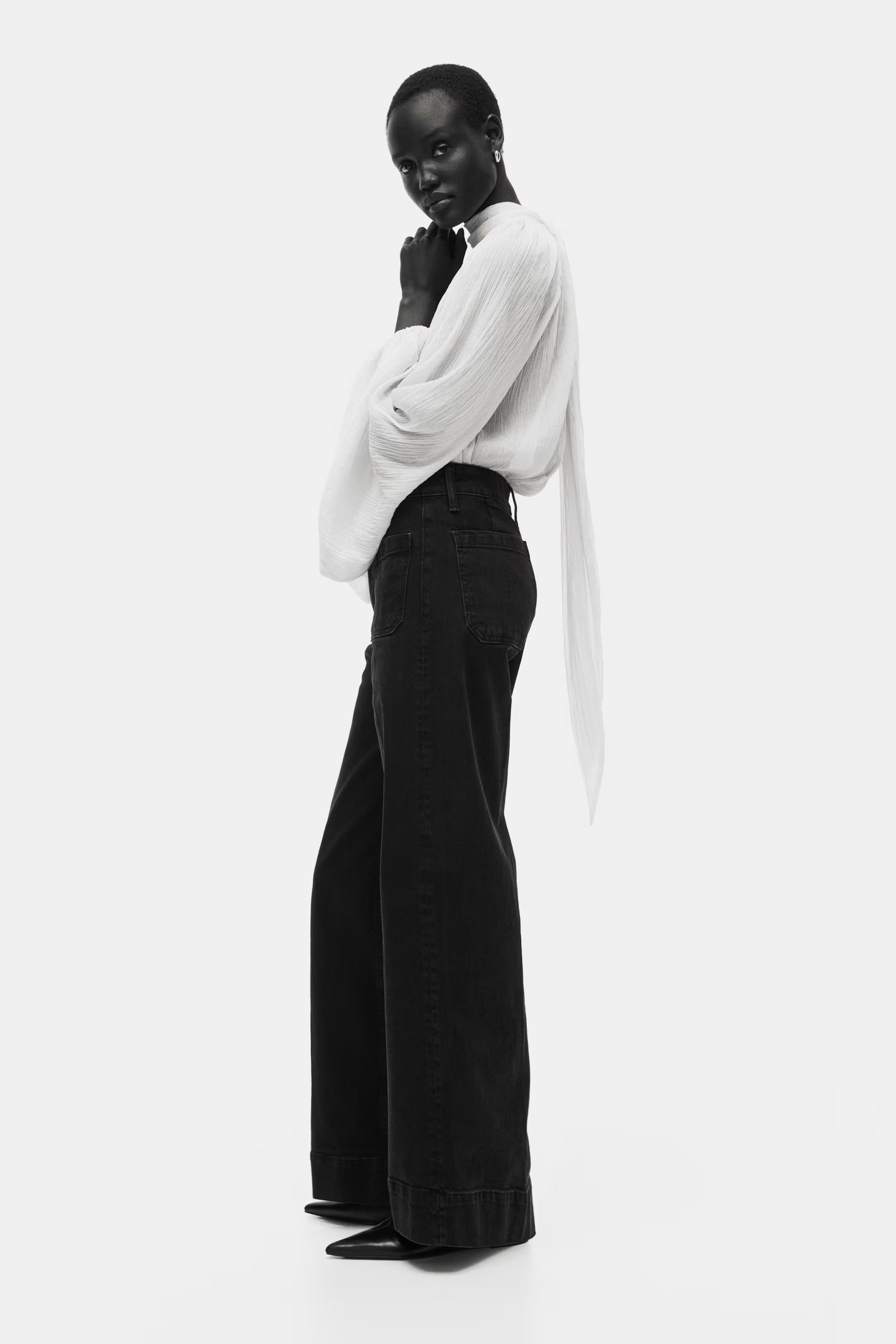 Wide High Jeans | H&M (UK, MY, IN, SG, PH, TW, HK)