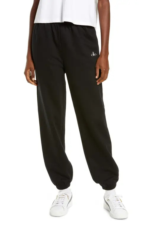 Alo Accolade Sweatpants in Black at Nordstrom, Size X-Large | Nordstrom