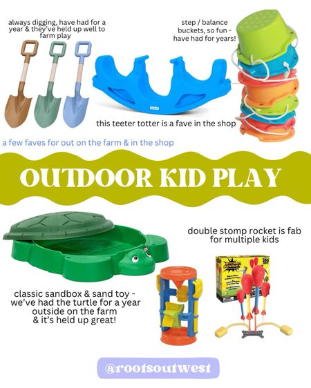Our Fave Amazon Outdoor Kid Play Items - these items get LOTS of play around our farm or in the shop 

#outdoortoys #farmkids #farmmom outdoorsy, farm toys

#LTKGiftGuide #LTKhome #LTKkids