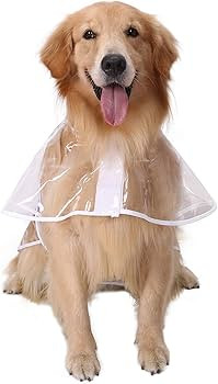 HDE Dog Raincoat Jacket Reflective Adjustable Hooded Pet Poncho Rain Coat with Leash Hole for Sma... | Amazon (US)