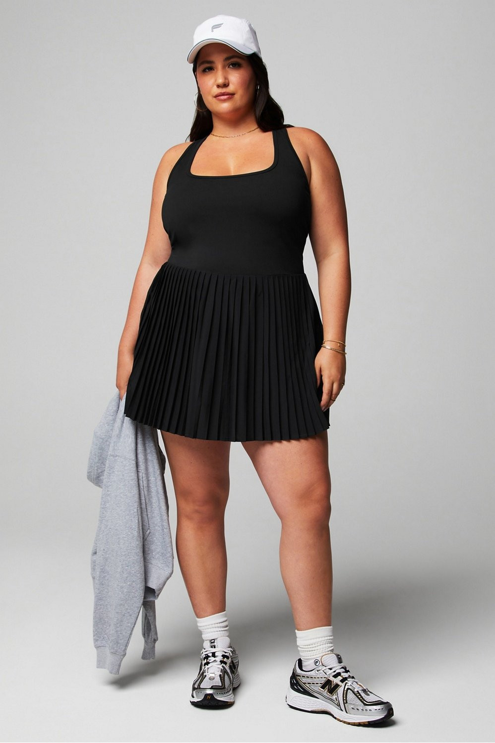 Hot Shot Pleated Dress Classic Mini | Fabletics