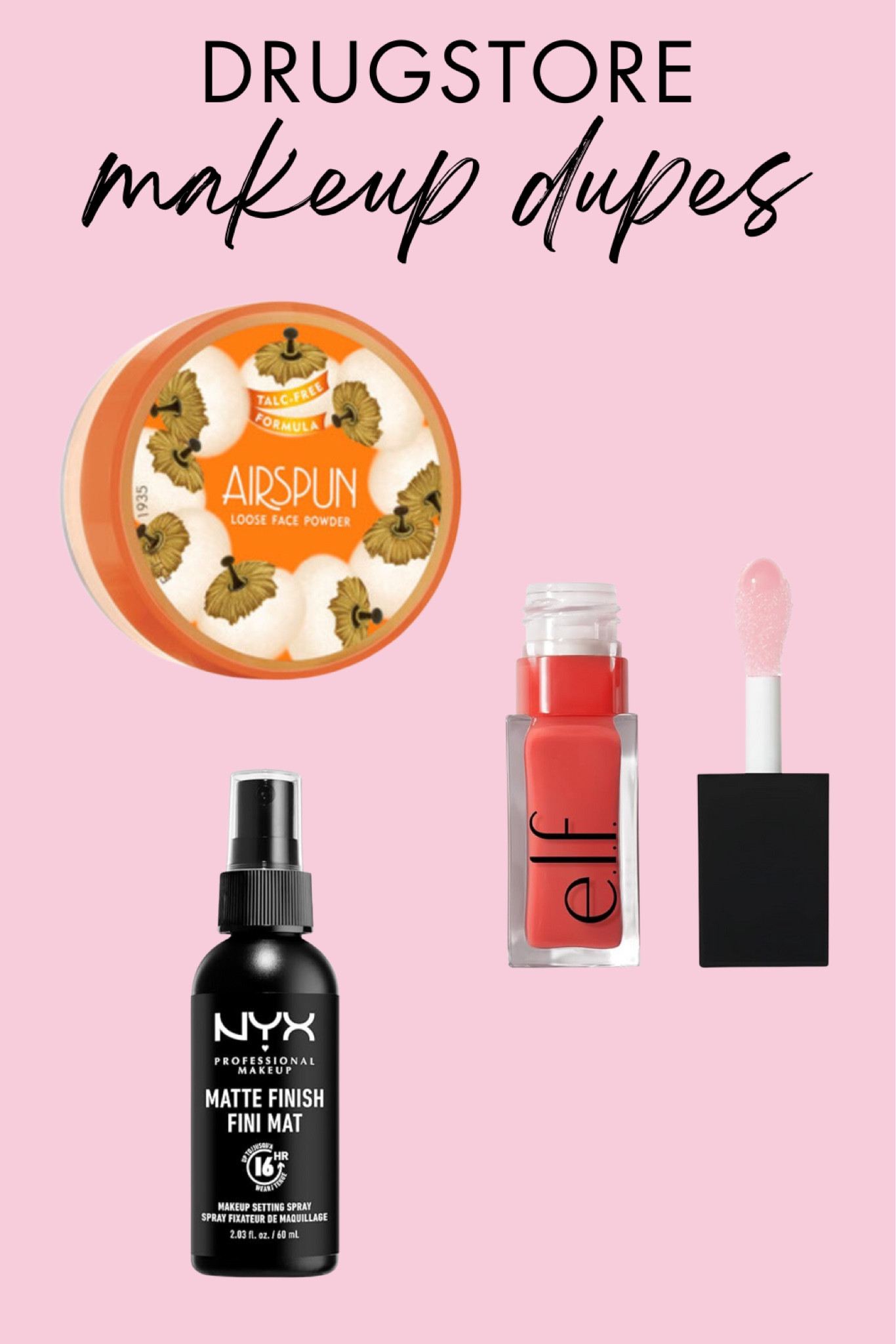 Drugstore makeup dupes 

#LTKBeauty