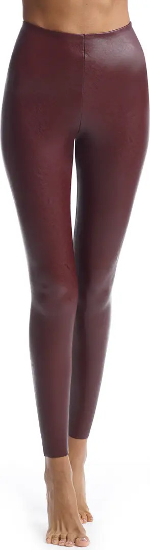 Control Top Faux Leather Leggings | Nordstrom