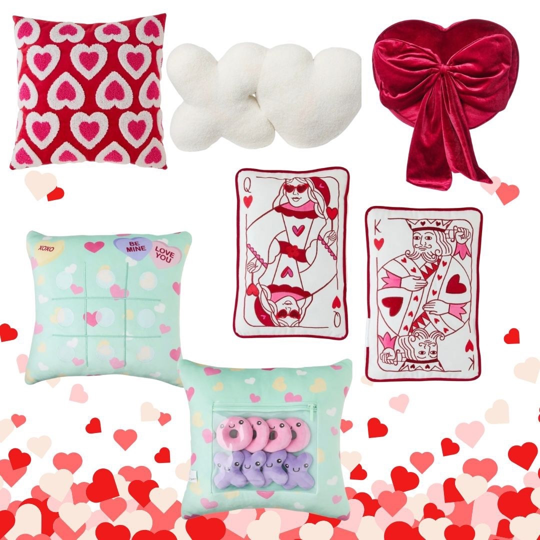 The cutest Valentine’s Day pillows. 

#LTKSeasonal #LTKHome