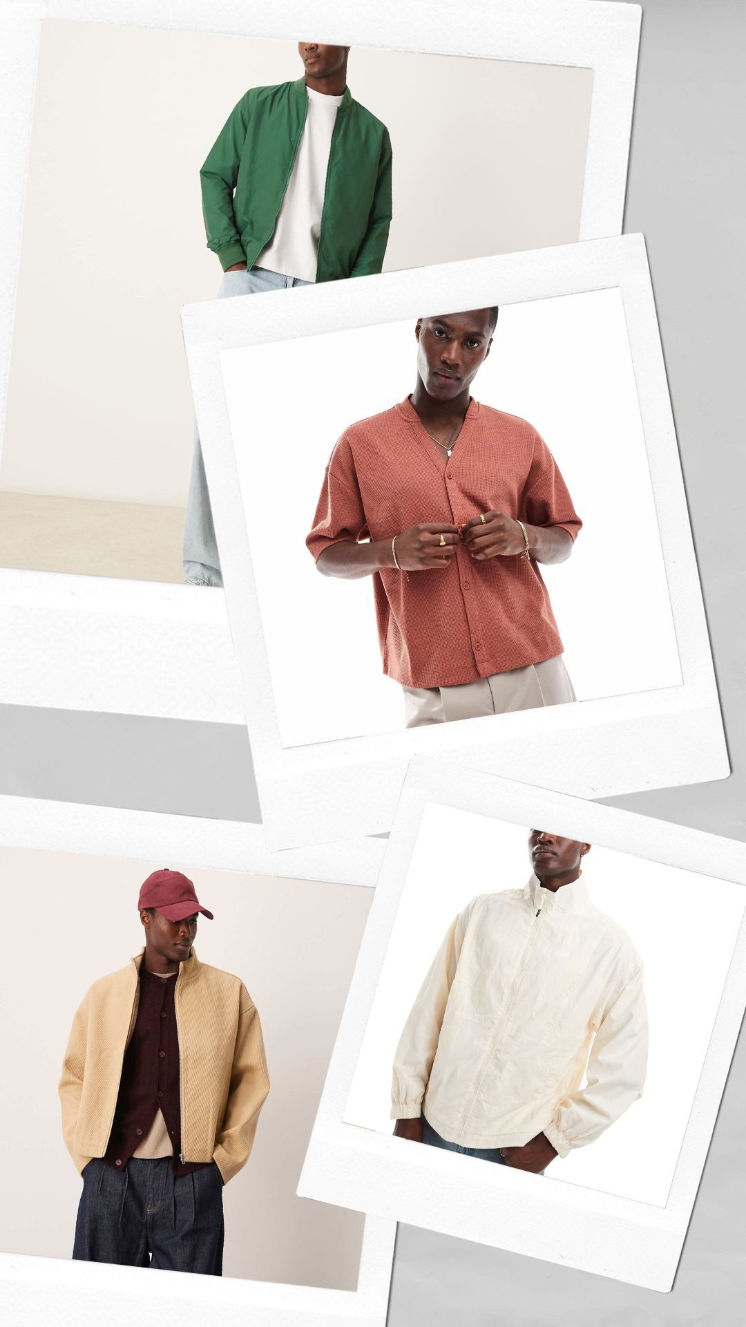Men’s lightweight Jacket, base ball neck Tshirt, Windbreaker. Men’s Spring outfit

#LTKmens #LTKuk #LTKeurope