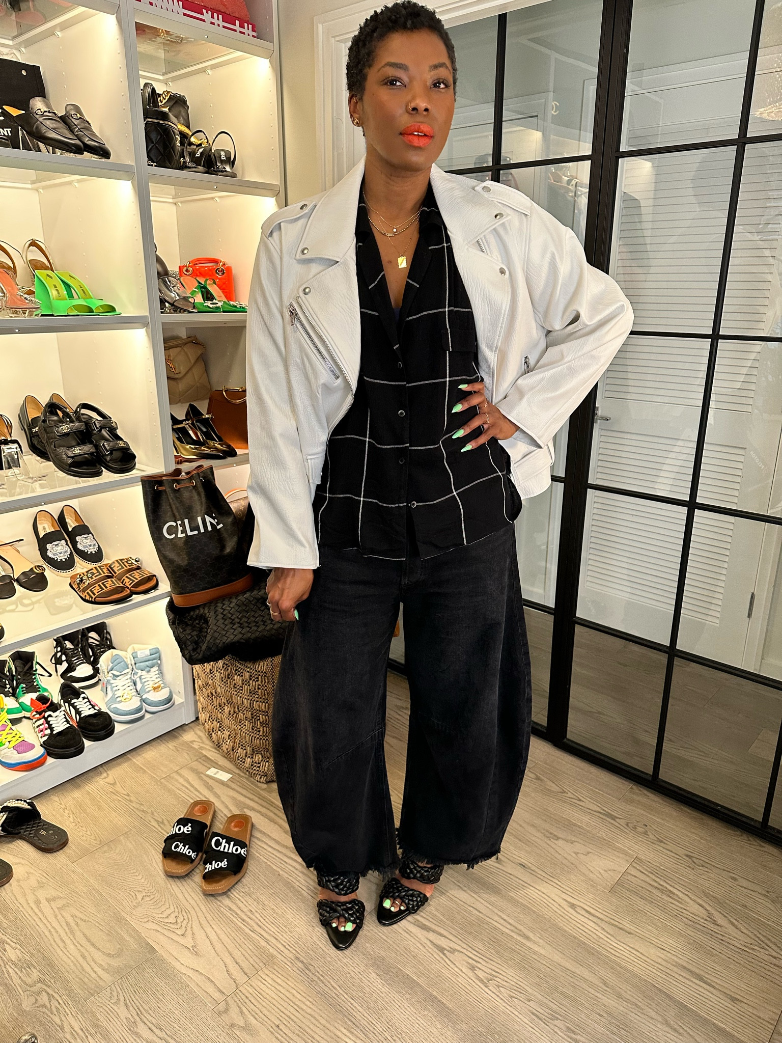 Jacket: Anthropologie
Top: Urban Outfitters (Old) 
Jeans: Citizens of Humanity
Shoes: Bottega 

#LTKsalealert #LTKFind #LTKbeauty