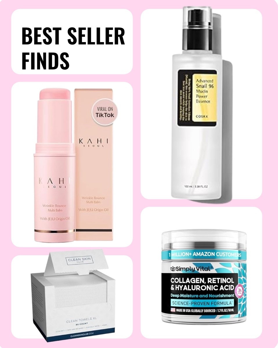 Your next holy grail skincare might just be waiting in your Amazon cart. 👀✨ 

I rounded up the best sellers in skincare on Amazon — from glow-boosting serums to hydrating must-haves that actually work. 

Ready to upgrade your routine without overspending? Let’s get glowing! 💫

Keywords: Amazon skincare best sellers, skincare must haves, glow boosting serums, affordable skincare finds, top rated skincare
Hashtags: #SkincareRoutine #BeautyFinds #AmazonSkincare #AffordableBeauty #GlowGoals

#LTKStyleTip #LTKSaleAlert #LTKBeauty