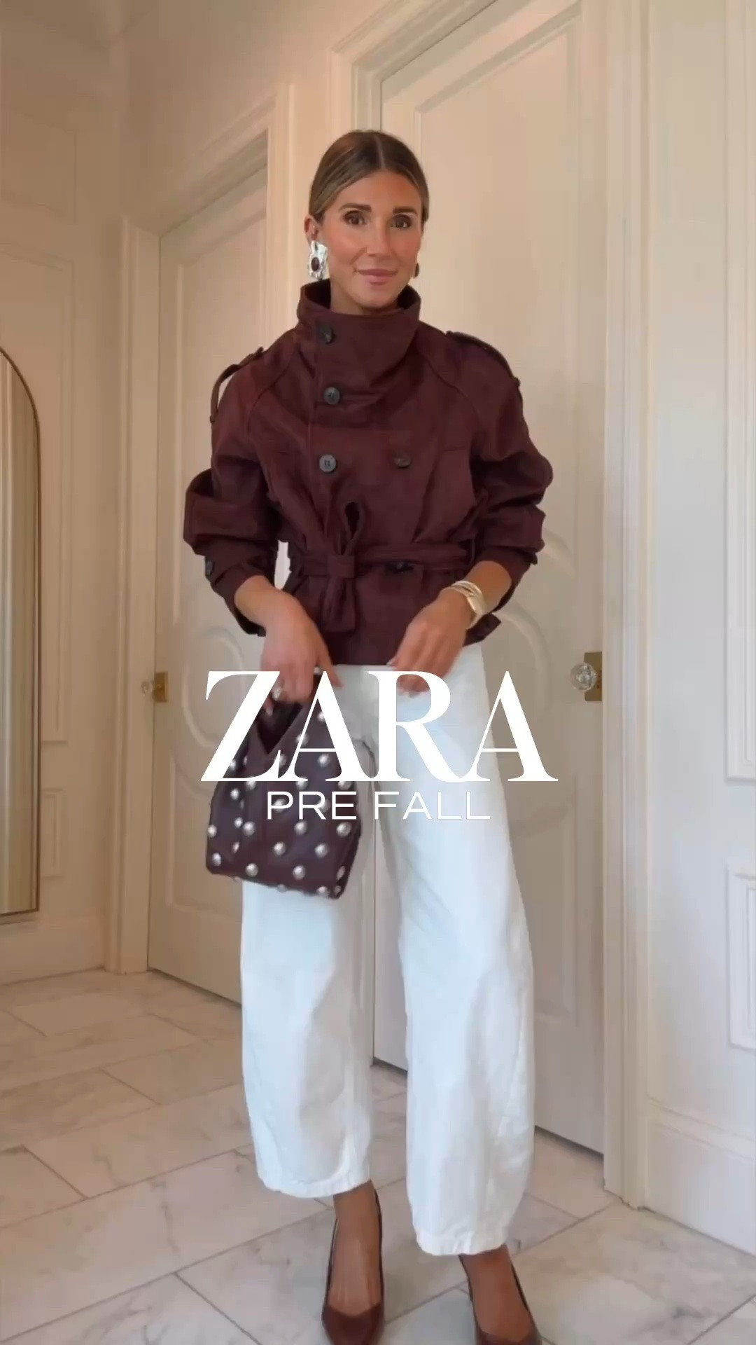 New fall arrivals from Zara are so good! I'm wearing size small in tops,
Jackets and size 25 in pants and jeans that fit tts