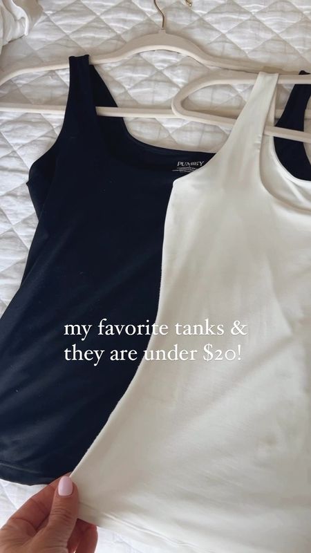 My favorite Amazon tanks and they are under $20. Great quality, material, and fit!!

#LTKOver40 #LTKStyleTip #LTKFindsUnder50