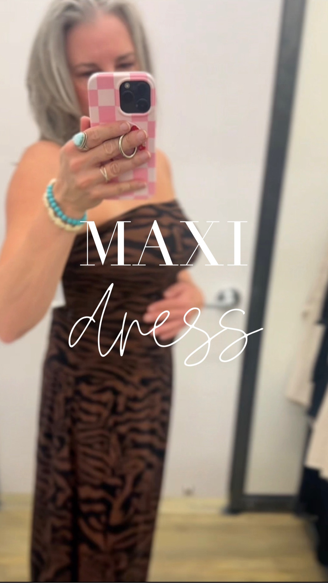 💕 This is the size medium in this maxi dress, but I also tried on the large, which was very roomy. I could go either way with size depending on if I wanted it more fitted in the medium or slightly looser in the large.
Both were about the same length. You have the option of XS-4XL & Reg/petite/or tall! Super cute dress for vacation or just running around on the weekend! 

#LTKTravel #LTKOver40 #LTKMidsize