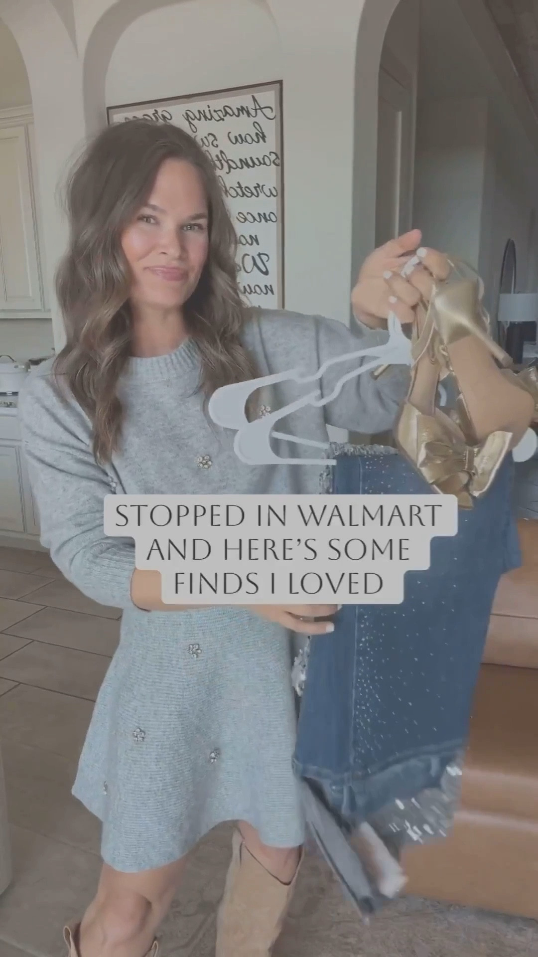 🎉Walmart new arrivals I can’t stop talking about. From festive Christmas sweaters and cozy holiday sweatshirts to Thanksgiving ready outfits - winter shoes, festive tops, everyday denim and so much more! Holiday style, embellished jeans, Walmart, Walmart fashion 

#LTKootd #LTKHoliday #LTKGiftGuide