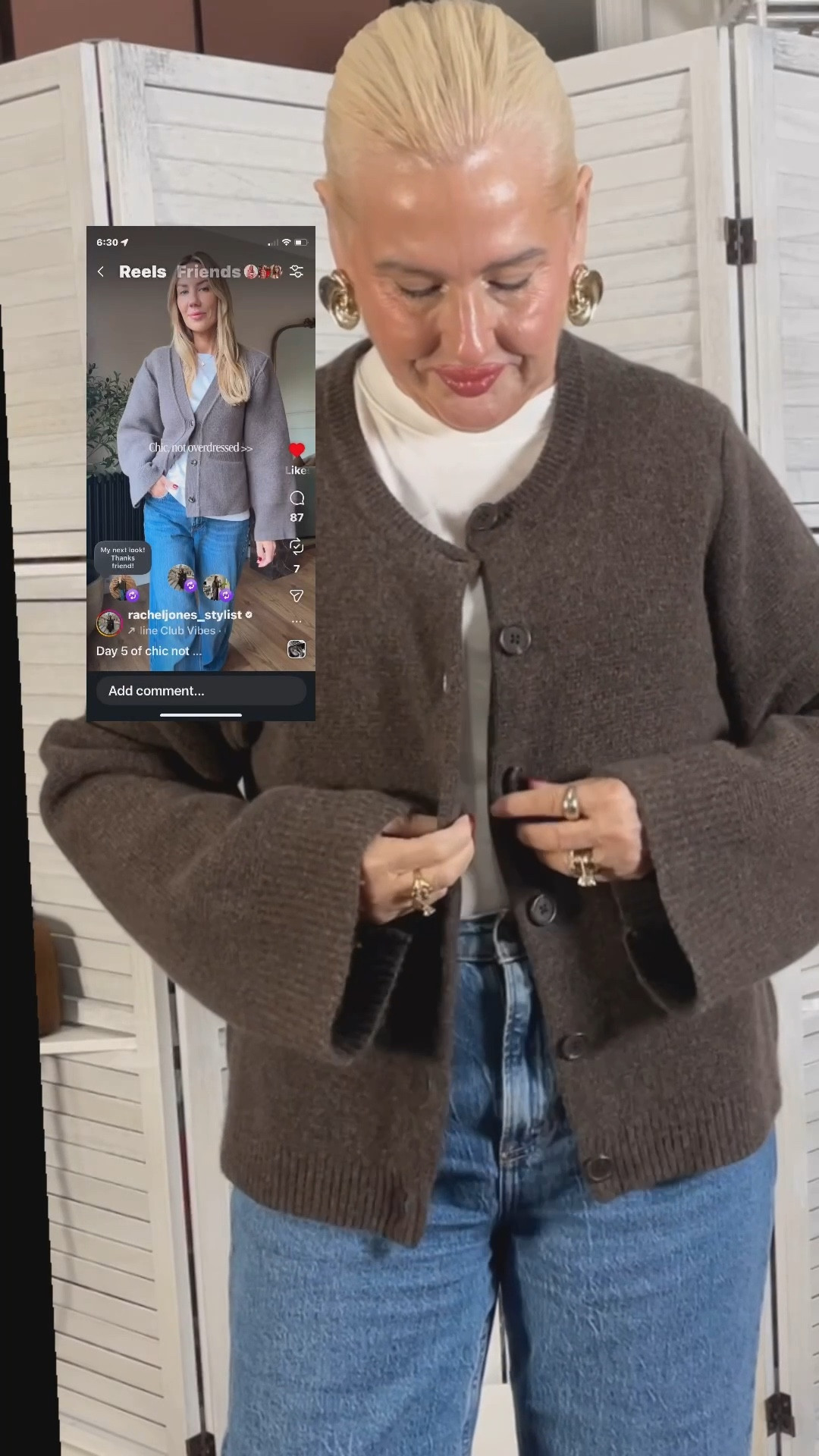 One of the fastest ways to let your style get stagnant is believing inspiration has an age limit.

I love taking cues from younger women — not to dress younger, but to keep my style current, intentional, and evolving. Trends shift, silhouettes change, and fresh eyes matter at every age.

This is my midlife take on a look I loved — styled in a way that works for my body, lifestyle, and confidence.

✨ Style isn’t about age.
✨ It’s about curiosity.
✨ And knowing how to adapt inspiration to fit you.

#LTKOver40 #LTKgrwm #LTKootd