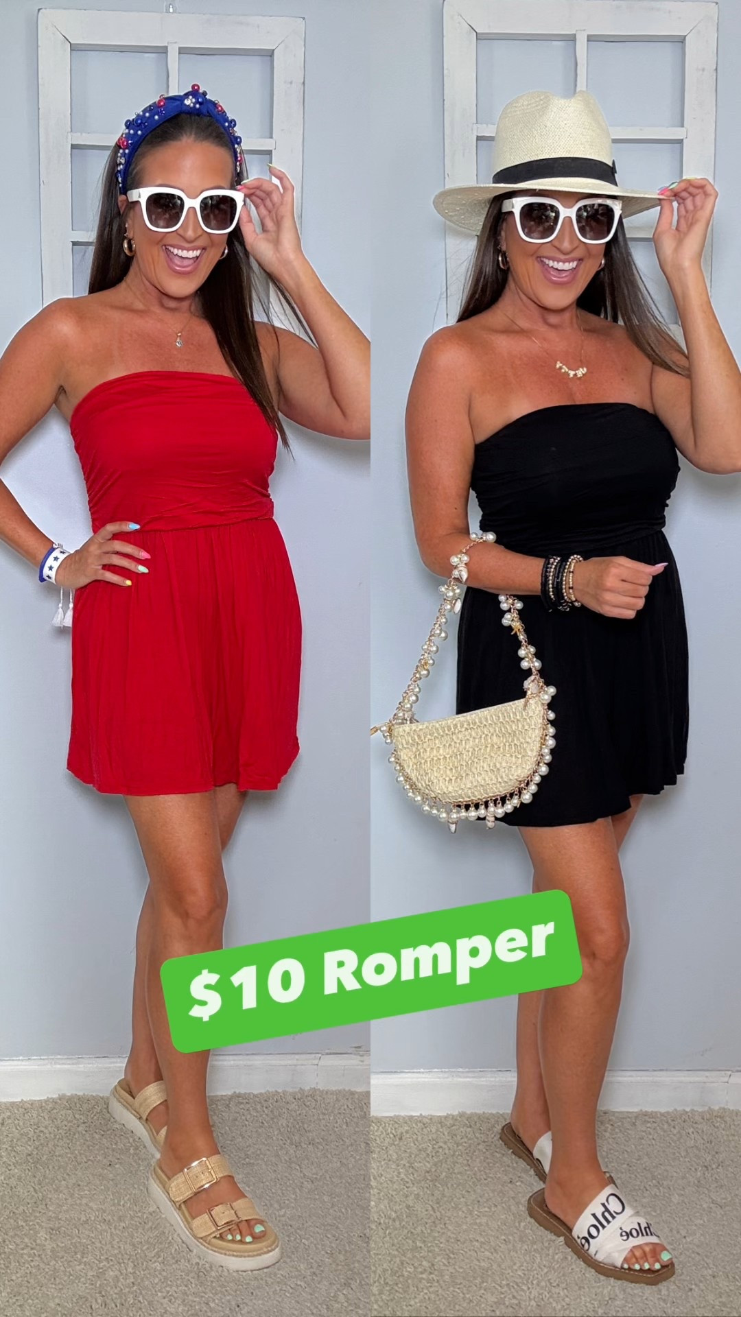 I spotted these on vacation and had to have them! You can dress them up or down. Wear as a beach coverup during the day and jazz it up with some cute accessories and sandals for dinner at night. The red one is also perfect for the upcoming patriotic holidays! 🇺🇸🙌🏽

𝐔𝐬𝐞 𝐜𝐨𝐝𝐞 𝐒𝐉𝐋𝐈𝐍𝐙𝟑𝟎𝐀 𝐭𝐨 𝐬𝐚𝐯𝐞 𝟏𝟎% 𝐨𝐧 𝐭𝐡𝐞𝐬𝐞 𝐬𝐮𝐧𝐠𝐥𝐚𝐬𝐬𝐞𝐬 𝐚𝐧𝐝 𝐚𝐥𝐥 𝐨𝐭𝐡𝐞𝐫 𝐒𝐎𝐉𝐎𝐒 𝐠𝐥𝐚𝐬𝐬𝐞𝐬 𝐨𝐧 𝐀𝐦𝐚𝐳𝐨𝐧! #sojospartner


Rompers: M 

I am 5’3”, 120, 30DDD-27-38.



#walmartfashion #walmartfashionfinds #walmartfinds #walmartshopping #walmartstyle #affordablefashion #walmartdeals #walmartfind #walmartshares #walmartexclusive #walmarthaul #walmartdeal #walmartdeals #romper #fashionover30 #over30style #summerfashion #summeroutfits #summeroutfitideas 

#LTKSummerEdit #LTKFindsUnder50 #LTKStyleTip