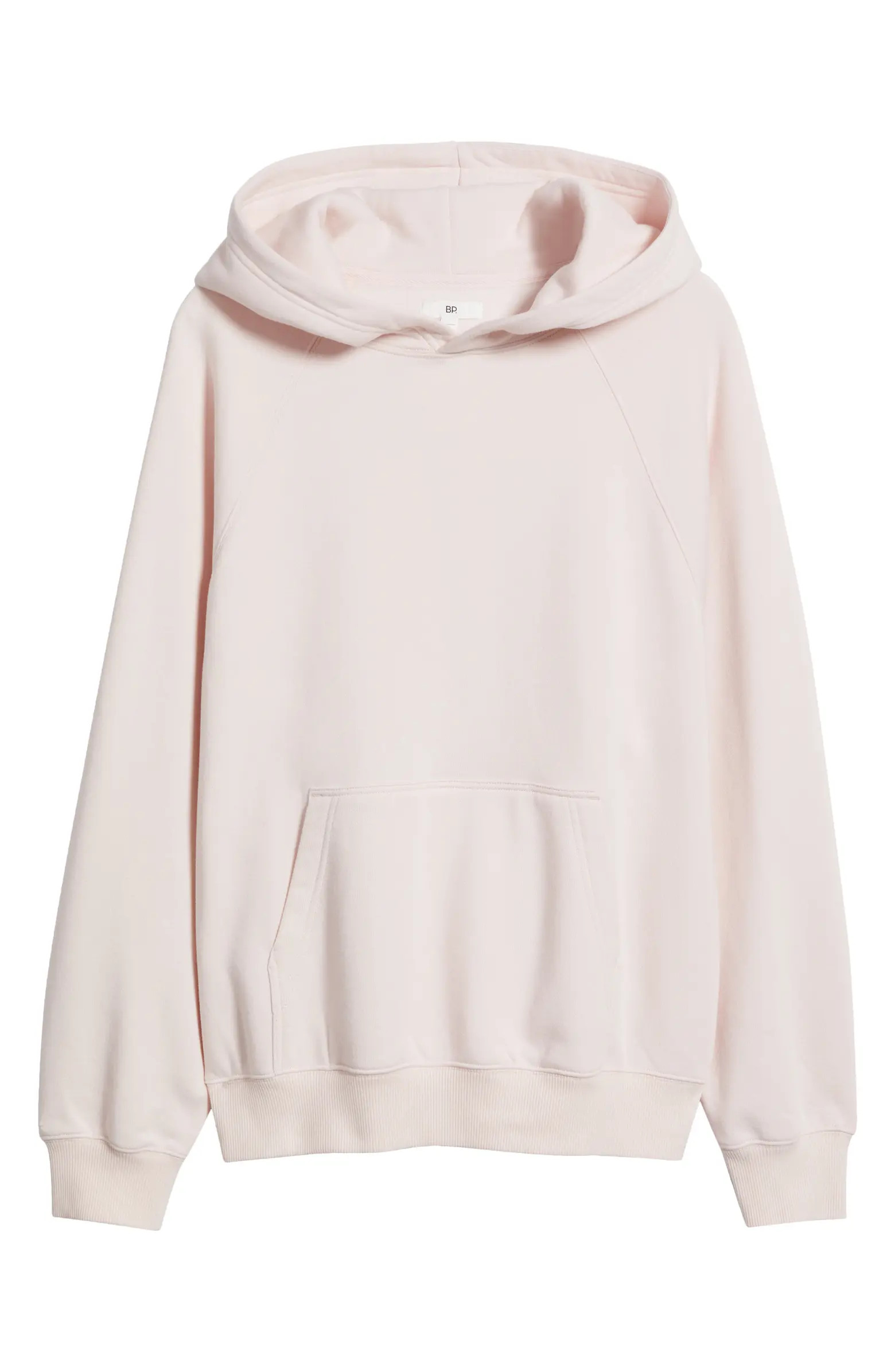 Fleece Detail Oversize Raglan Hoodie | Nordstrom