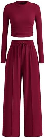 BTFBM Casual Ribbed 2 Piece Sets For Women Fall 2026 | Amazon (US)