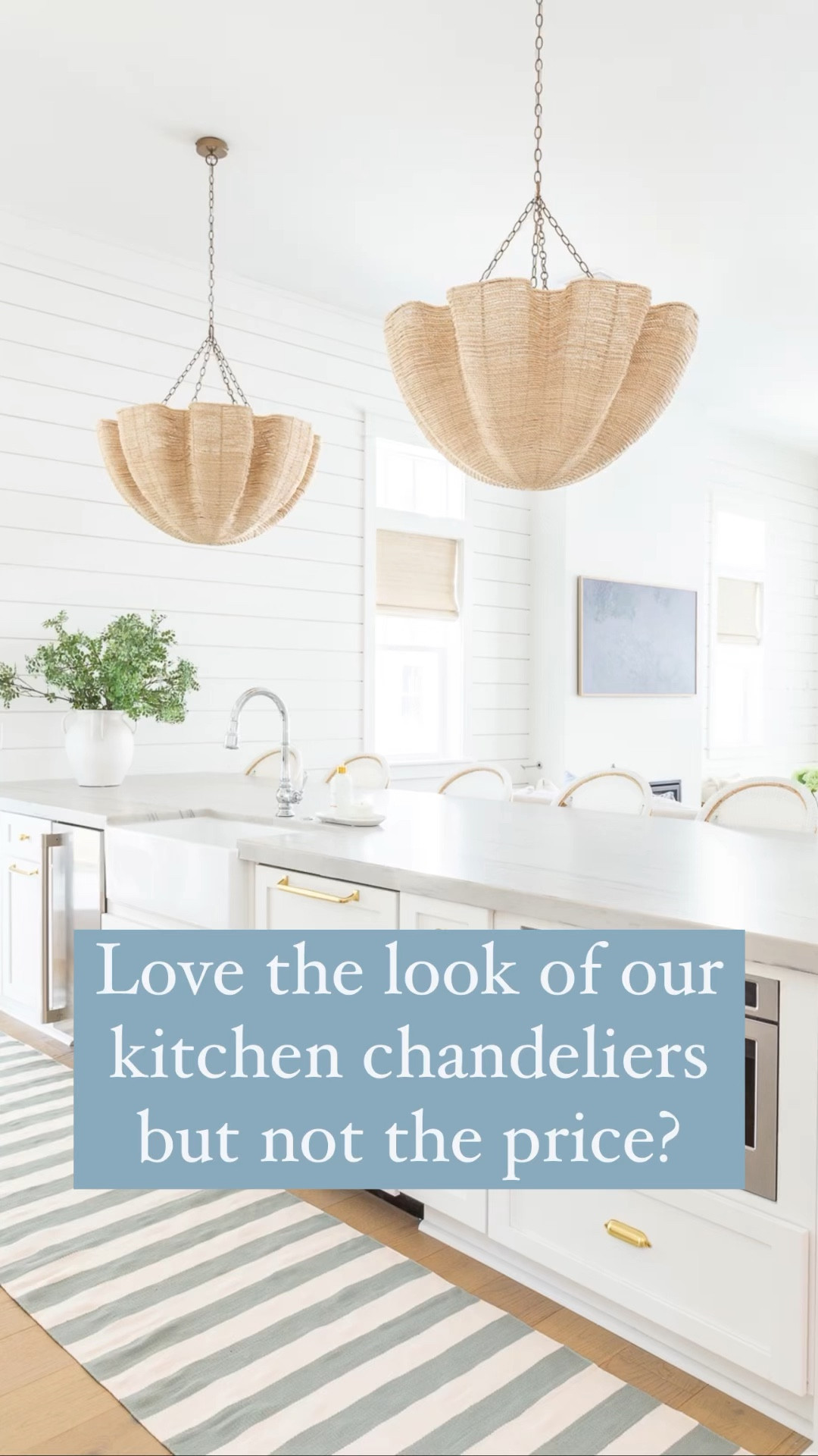 It’s taken months of searching (and a few recent releases) but I’ve finally found some great look for less options to our Palecek Island Chandeliers in our kitchen ! They’re one of the favorite statement pieces we have in our home, but they’re definitely a splurge. So I rounded up several alternatives, including some with different dimensions, scale, and ceiling heights.

#LTKhome #LTKSeasonal #LTKsalealert