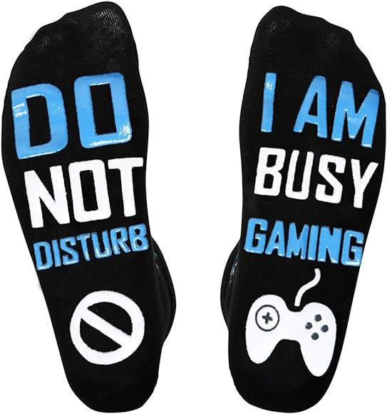 Funny Gaming Socks Novelty Gamer Socks Christmas Gifts Stocking Stuffers for Teens Kids Boys Teen... | Amazon (US)