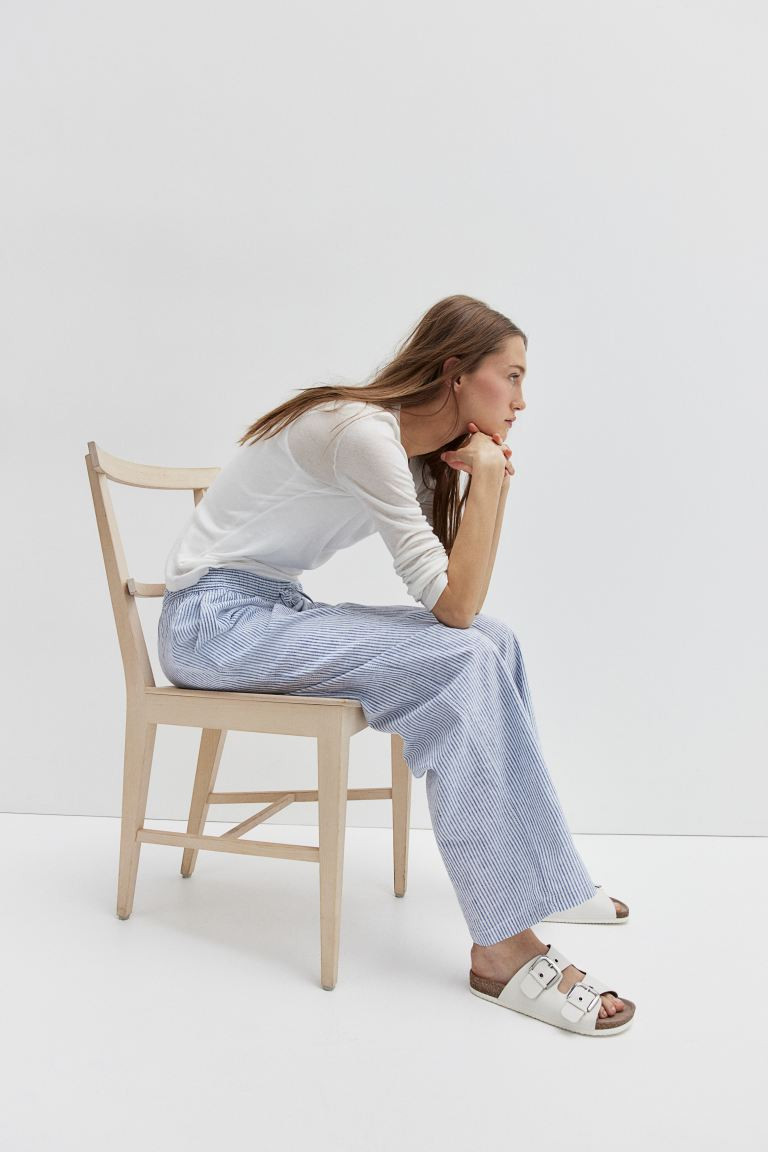 Linen-blend Pants | H&M (US + CA)