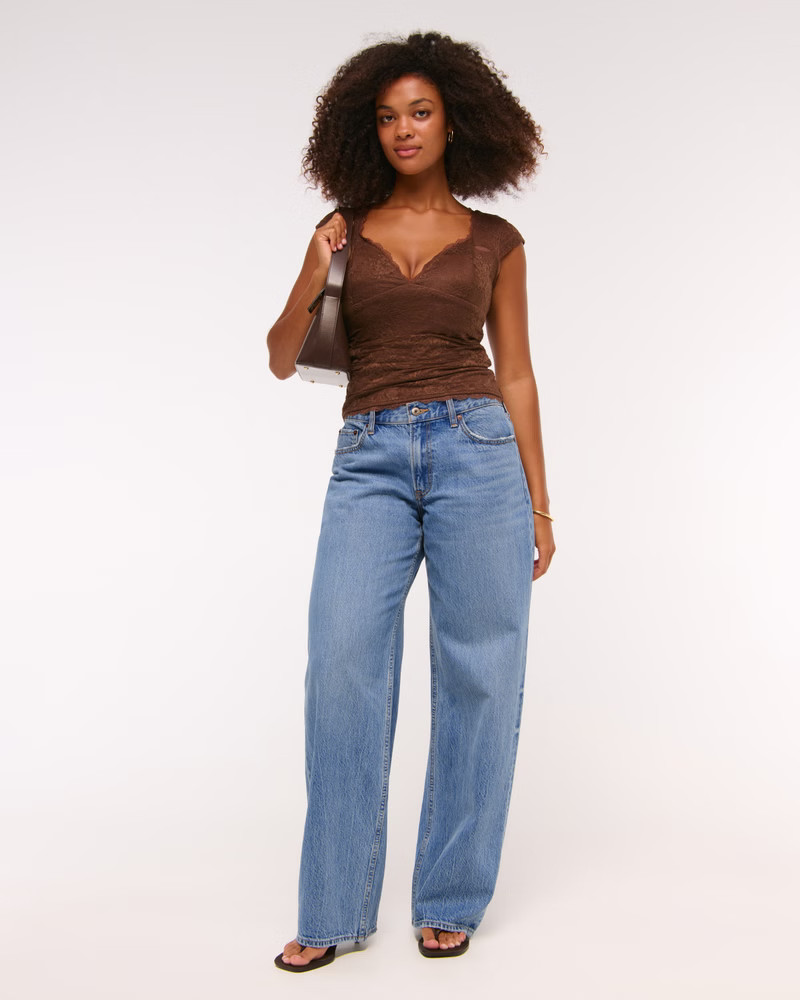 Women's High Rise 90s Relaxed Jean | Women's Bottoms | Abercrombie.com | Abercrombie & Fitch (US)