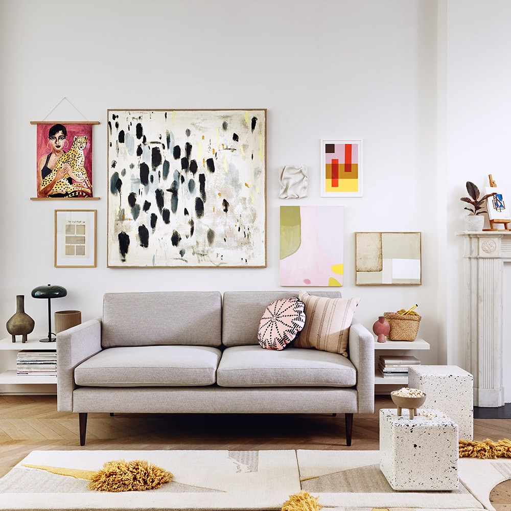 Swyft Sofa in a Box Model 01 Linen 2 Seater Sofa | Cuckooland