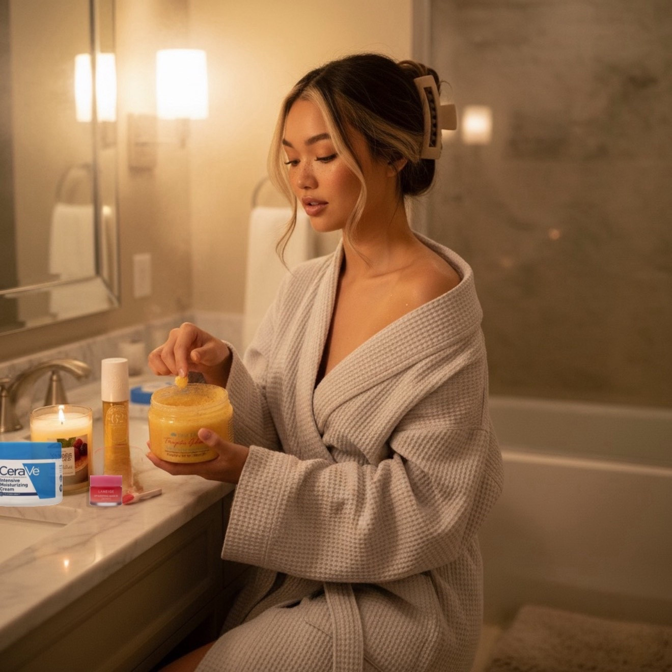 Nighttime self-care ✨
My go-to bodycare + skincare before bed. Everything’s linked below 🤍 

#NightRoutine
#SelfCareNight
#BodyCareRoutine
#AmazonBeauty
#TargetHome
#AerieStyle
#SkincareRoutine
#CozyAesthetic

#LTKSkincare
#LTKFinds

#LTKBeauty #LTKselfcare #LTKBeauty #LTKHome