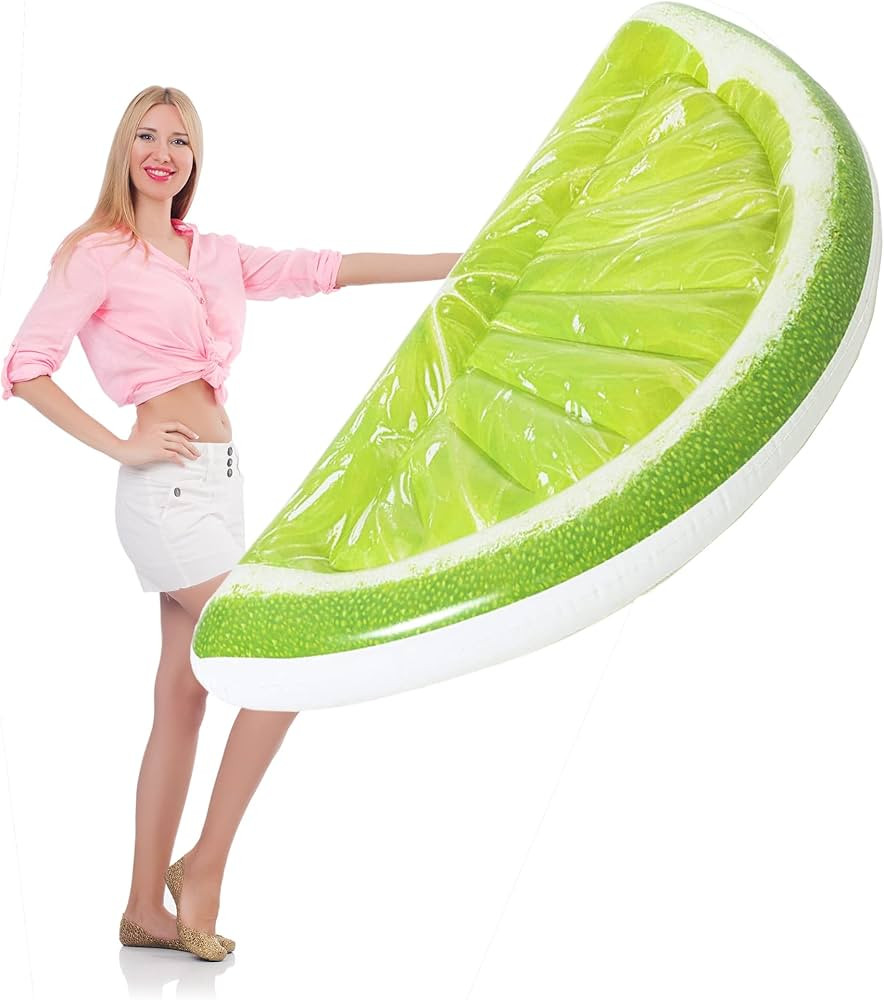 Lime Pool Float (Green Lemon Pool Float) Perfect with a Margarita in Margaritaville | Amazon (US)