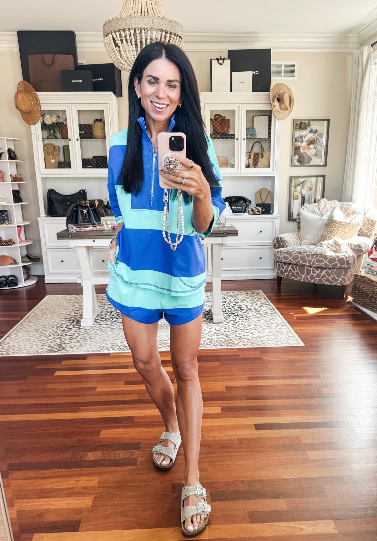 I like the Amazon version of this set better than the designer 
Perfect for vacation 

#LTKFindsUnder50 #LTKTravel #LTKootd