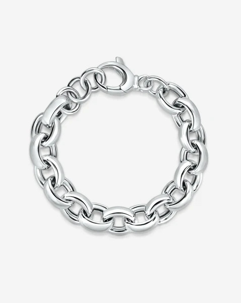 Statement Sterling - Round Link Chain Bracelet | Ring Concierge