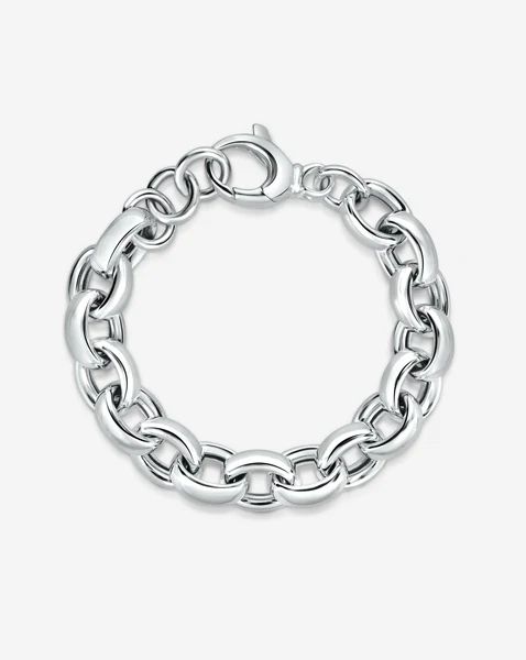 Statement Sterling - Round Link Chain Bracelet | Ring Concierge