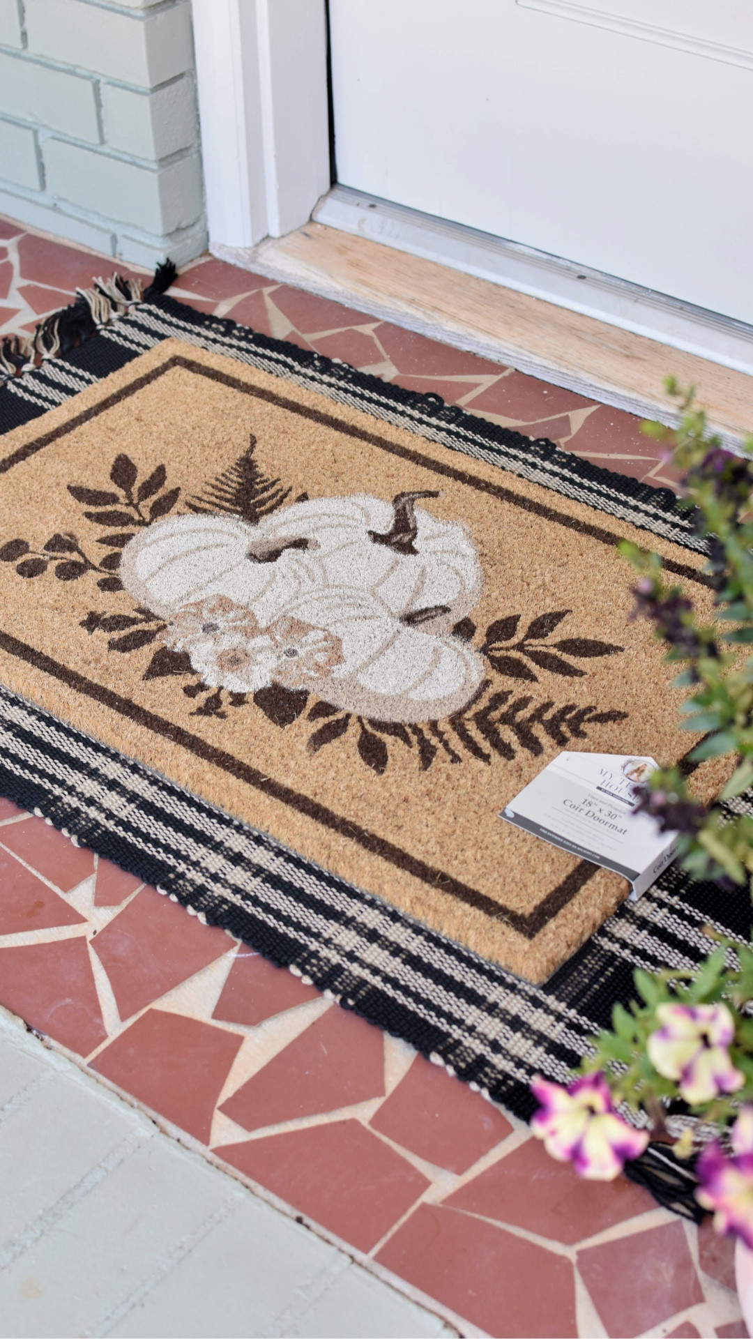 My Texas House seasonal products sell out very quickly! Better grab these fall themed rugs while there are in stock  