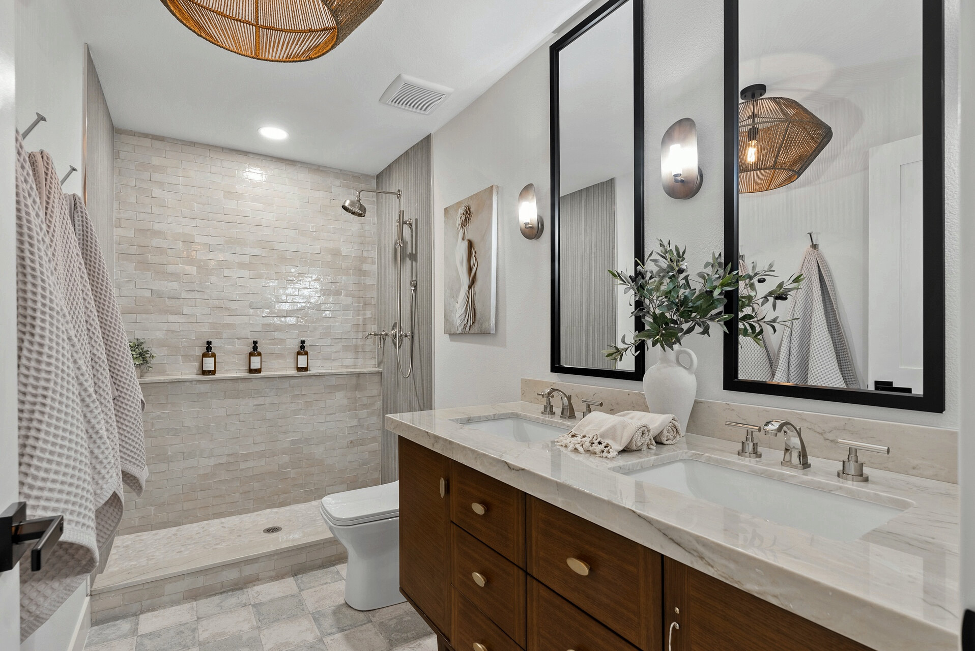 Time to Shop the #MidCenturyOrganicProject primary bath! We are sharing all the links- yes, even the tile 😉

#LTKsalealert #LTKover40 #LTKhome