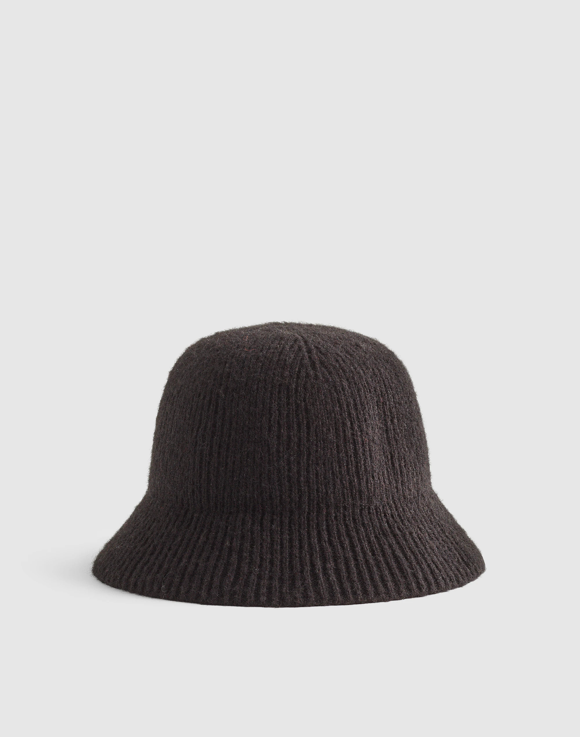 Fuzzy-Knit Bucket Hat | Madewell