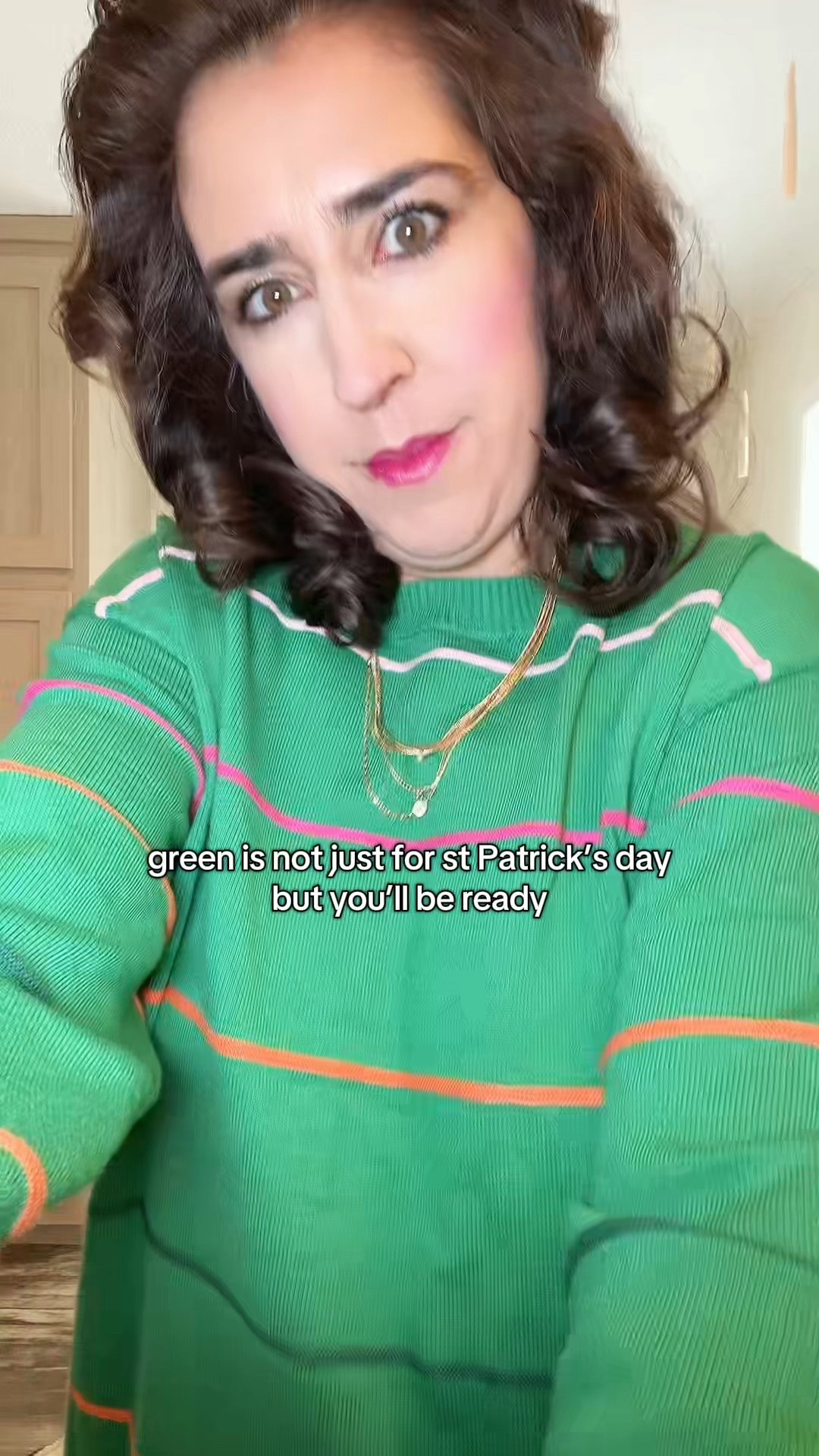 #stpatricksday #stripes #stripedsweater