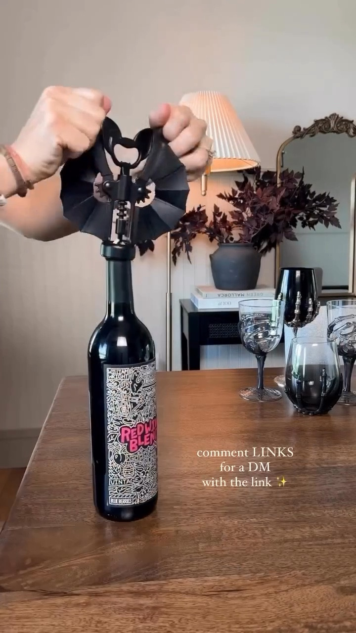 🦇52% OFF ✨Make your first Halloween purchase of the year something fun! LOL 😆 On sale as of right now! 

The most necessary unnecessary thing. 🦇 It is a bottle opener and a corkscrew for wine. I think it’s the perfect hostess gift for those Halloween parties! Or if you want to be the hostess with the mostest LOL It’s bigger than I thought it’d be. 

#LTKSeasonal #LTKSaleAlert #LTKFindsUnder50