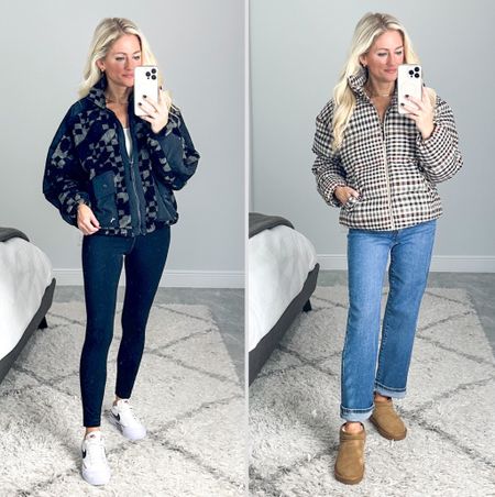 Designer inspired coats from Target! The fleece is a FP dupe, $40. the plaid puffer coat is inspired by a Ralph Lauren coat that’s $250 the one from Target is $50! 

#LTKfindsunder50 #LTKstyletip