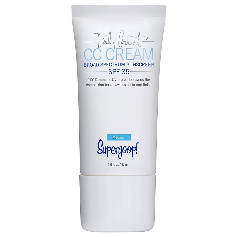 Supergoop Daily Correct CC Cream SPF 35 Medium 1.6 fl-ounce | Bed Bath & Beyond