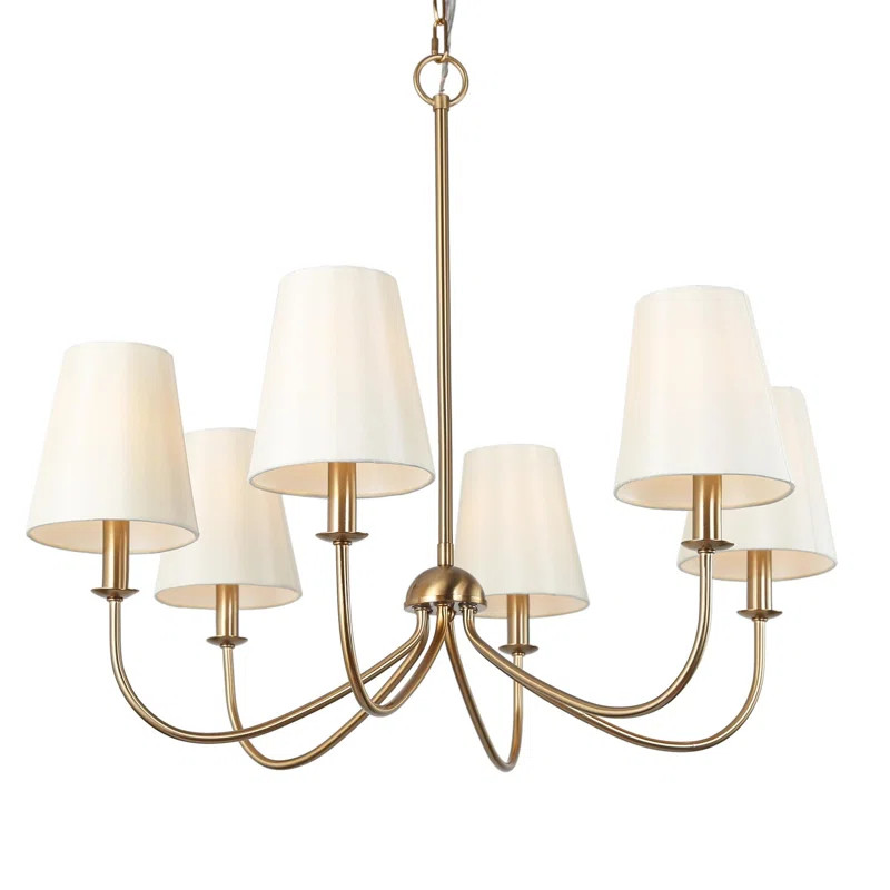 Abbiney 6 - Light Dimmable Classic / Traditional Chandelier | Wayfair North America