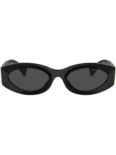 Miu Miu Eyewear cat-eye Sunglasses - Farfetch | Farfetch Global