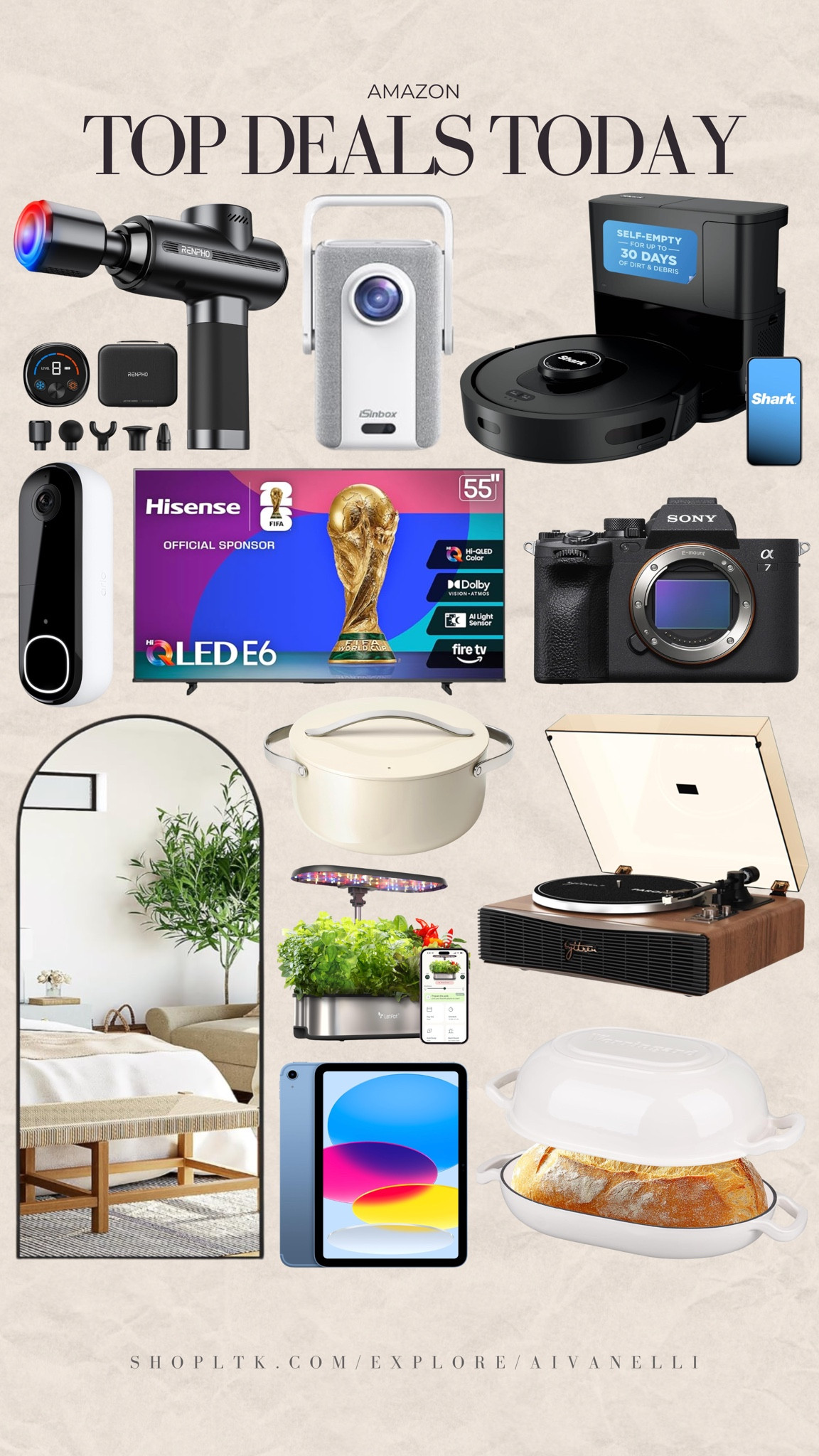 Amazon top deals

smart home devices
kitchen countertop appliances
cordless vacuum cleaners
robot vacuum and mop
air fryer essentials
coffee maker and espresso machines
home air purifiers
smart thermostats
compact home appliances

#LTKSeasonal #LTKSaleAlert #LTKHome