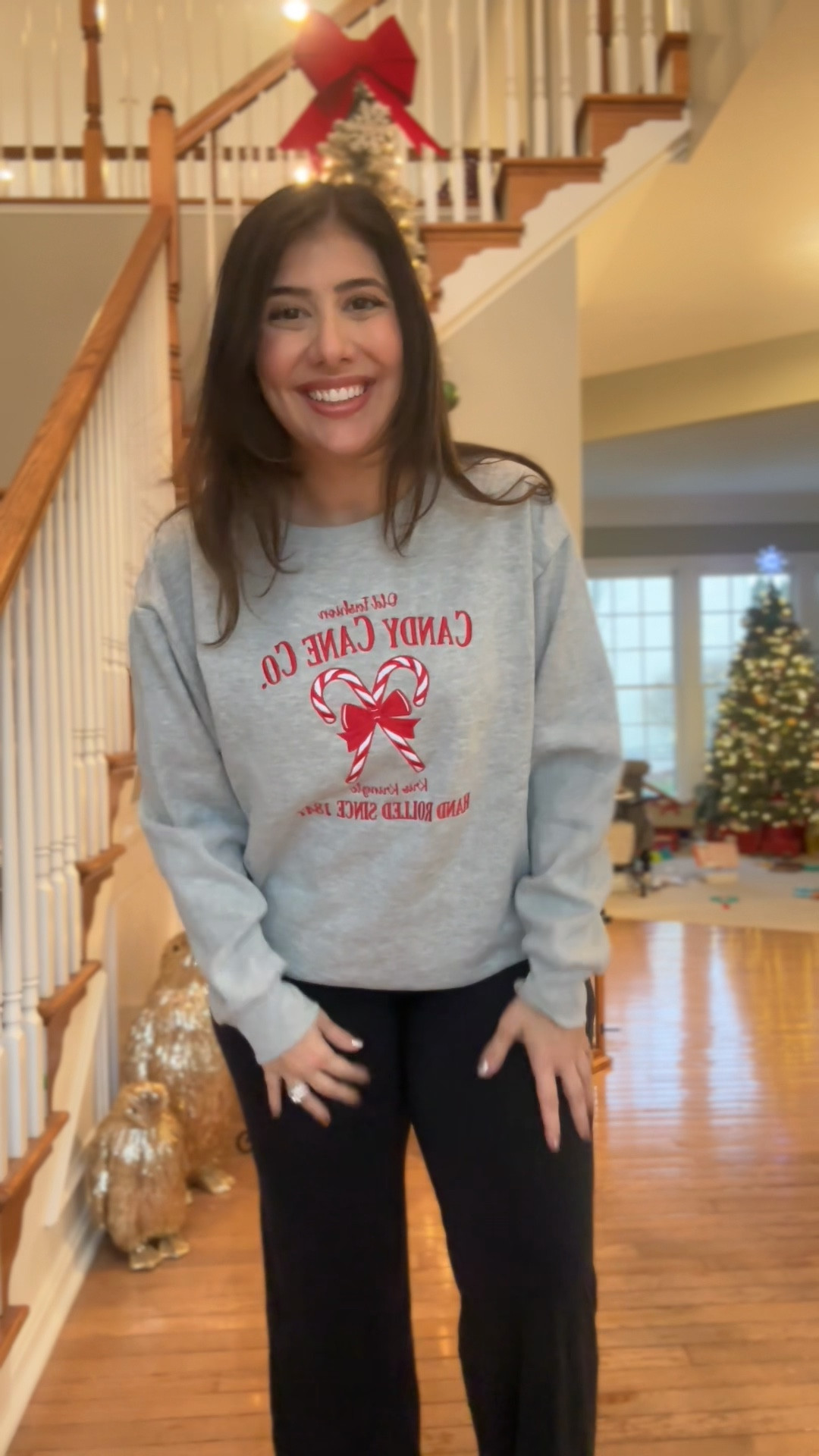 Embroidered holiday sweatshirt for $14 and still in stock? Seems too good to be true! Run!! 

#LTKHoliday #LTKGiftGuide #LTKSeasonal