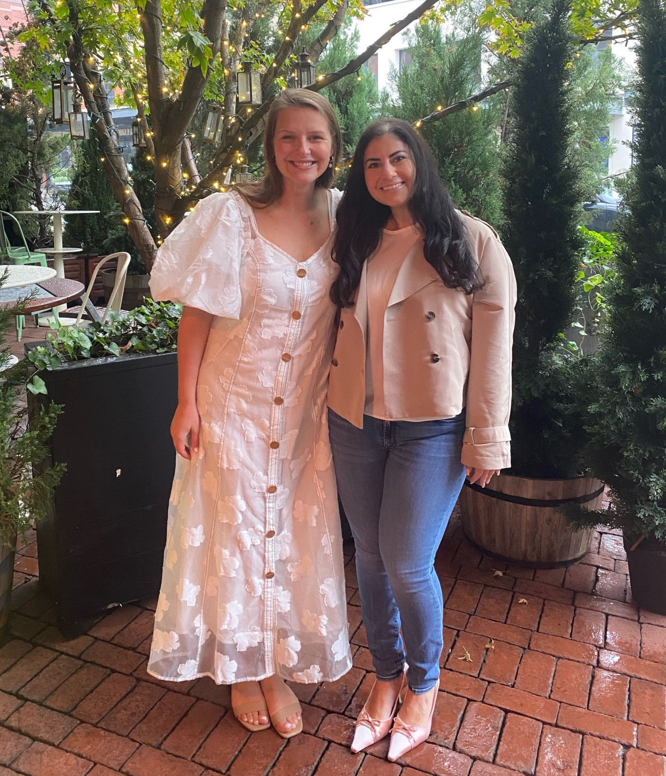 fall in New York outfit details 